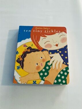 Ten Tiny Tickles Board Book - Colorful Nursery Illustration
